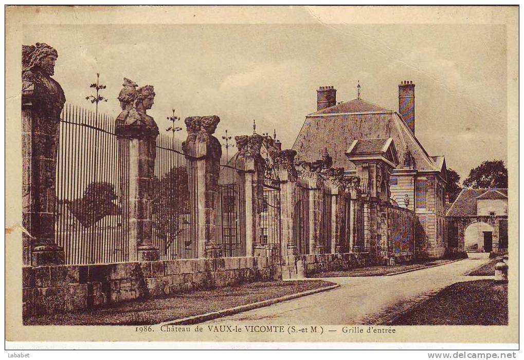 VAUX LE VICOMTE  CHATEAU - Vaux Le Vicomte