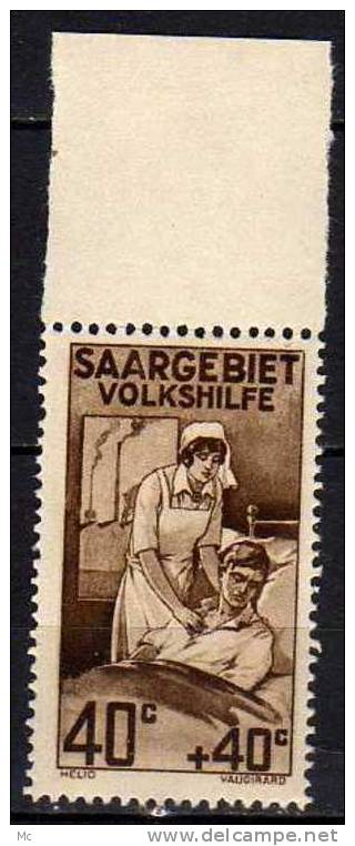 Sarre N° 104 Luxe ** - Unused Stamps