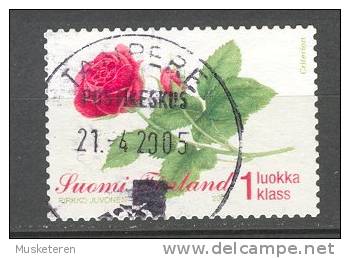 Finland 2004 Mi. 1697 1. Klasse Blume Flower Rose - Used Stamps