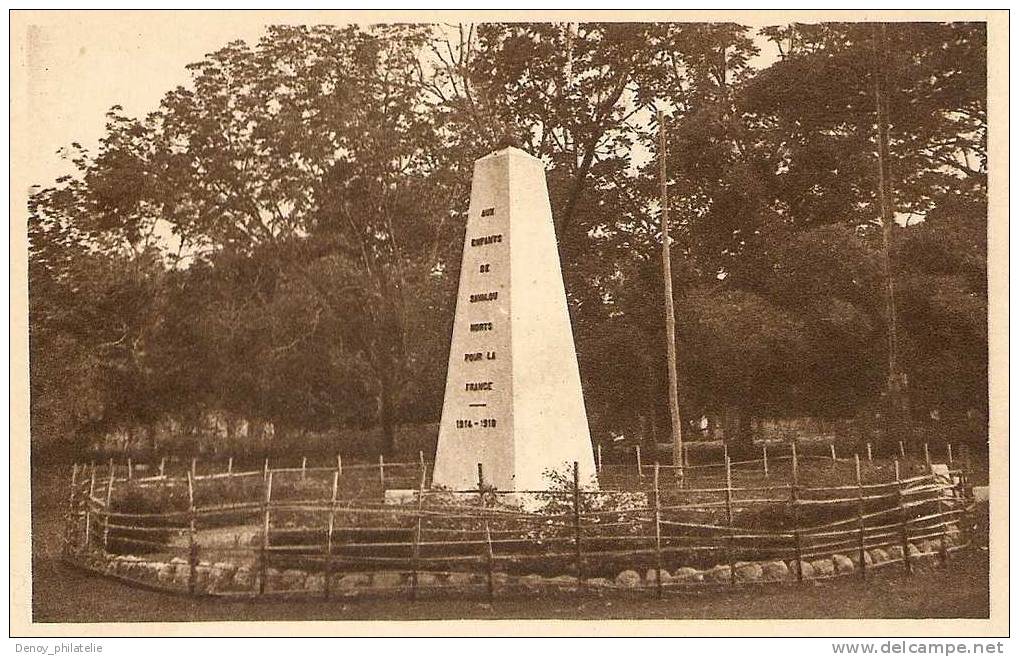 SAVALOU / MONUMENT AUX MORTS - Dahomey