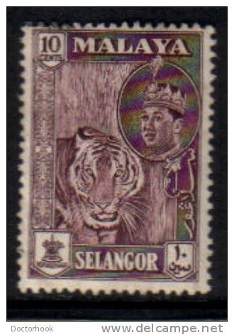 MALAYA---Selangor   Scott #  119  F-VF USED - Selangor