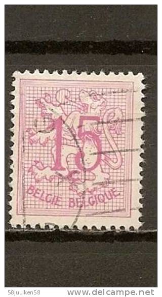 -Belgie GESTEMPELD  OPC.  NR°   1026C   Catw.   0.15    Euro - 1951-1975 Heraldieke Leeuw