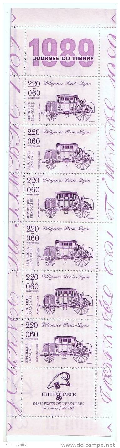France - Bande Carnet 1989 YT BC2578A Neuve - Dag Van De Postzegel