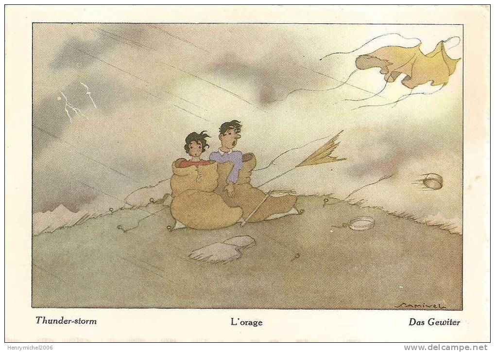 Samivel " L'orage" N23 Ed Efpe Chambéry 1960 - Samivel