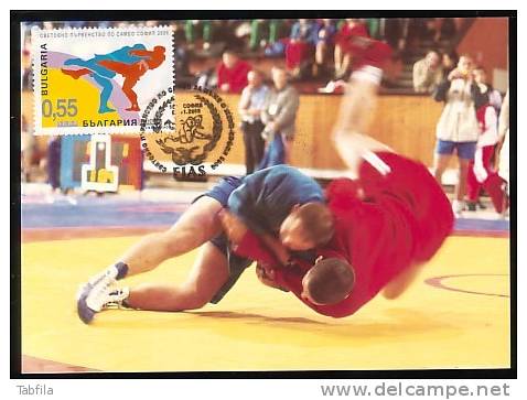 BULGARIA / BULGARIE - 2006  - Coup Du Mond De Sambo  -  MC - Wrestling