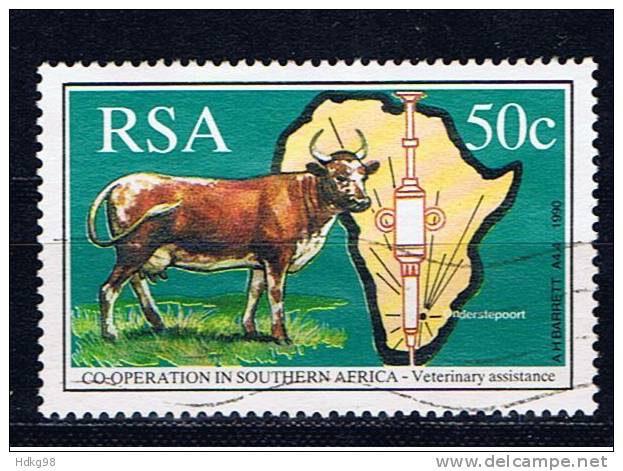 RSA+ Südafrika 1990 Mi 792 Rind - Usados