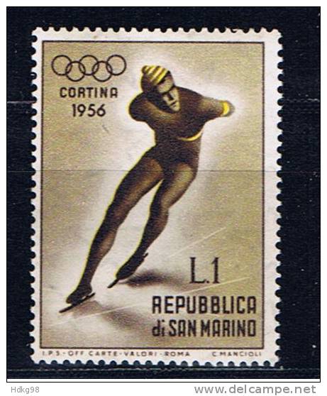 RSM+ San Marino 1955 Mi 535 Mnh Einsschnelläufer - Unused Stamps