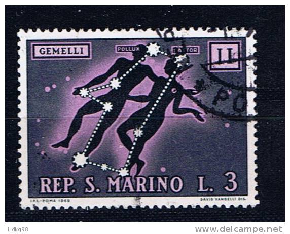 RSM+ San Marino 1970 Mi 944 Tierkreiszeichen - Gebraucht