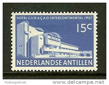 NED ANTILLEN 1957 Hinged Stamp(s) Intercontinental Hotel 64 - Hotels, Restaurants & Cafés