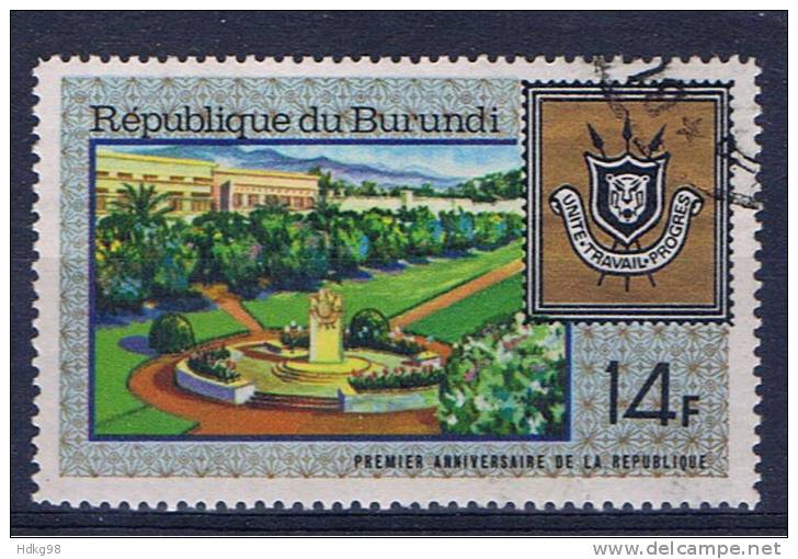 RU+ Burundi 1967 Mi 379-81 - Usati