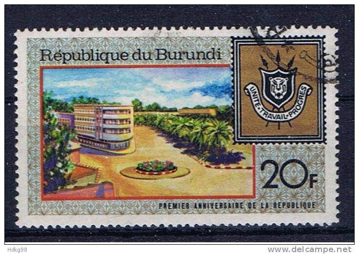 RU+ Burundi 1967 Mi 379-81 - Gebruikt