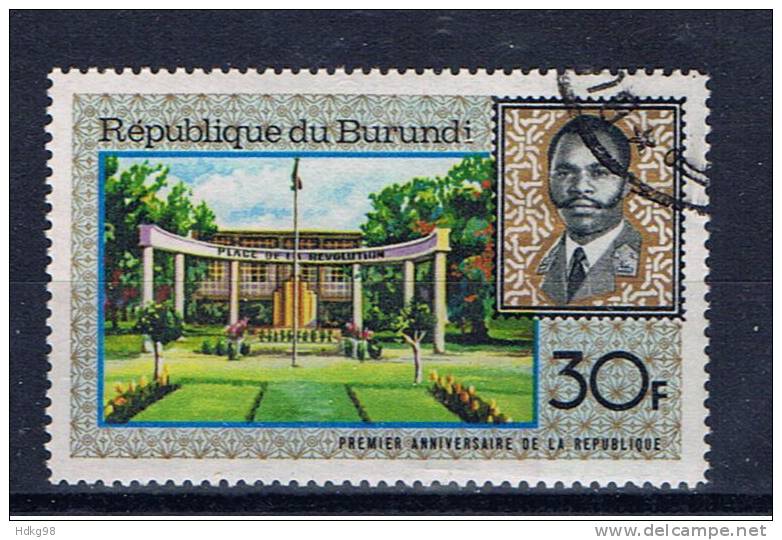 RU+ Burundi 1967 Mi 379-81 - Usati