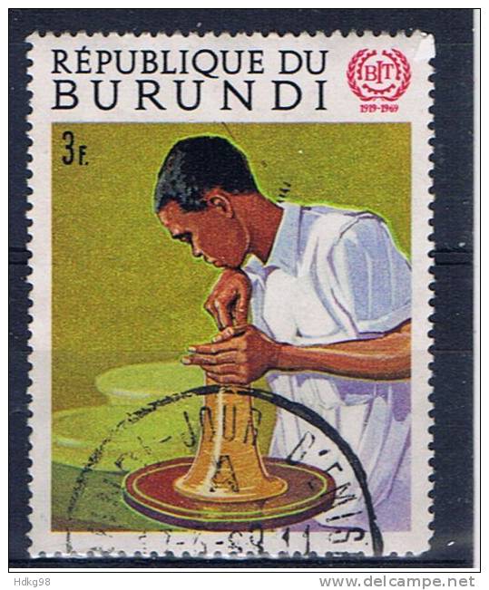 RU+ Burundi 1969 Mi 488A - Usati