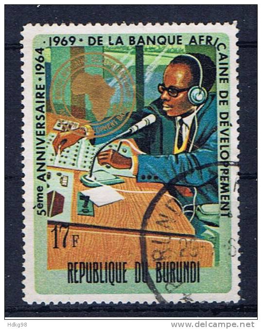 RU+ Burundi 1969 Mi 503 - Oblitérés