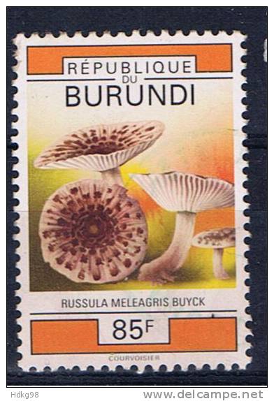 RU+ Burundi 1992 Mi 1751 Mng Pilz - Gebruikt