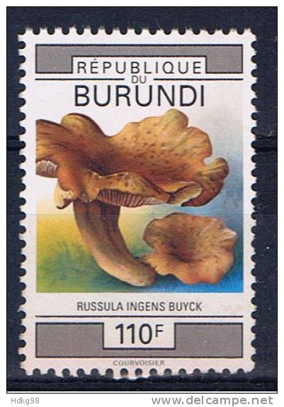 RU+ Burundi 1993 Mi 1778 Mng Pilz - Used Stamps