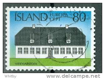Iceland 1978 80 K  Baliffs Residence, Videy Island  #506 - Used Stamps