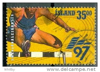 Iceland 1997 35 K  European Games  #842 - Used Stamps