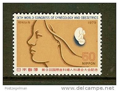 JAPAN 1979 MNH Stamp(s) Woman And Embryo 1408 - Unused Stamps