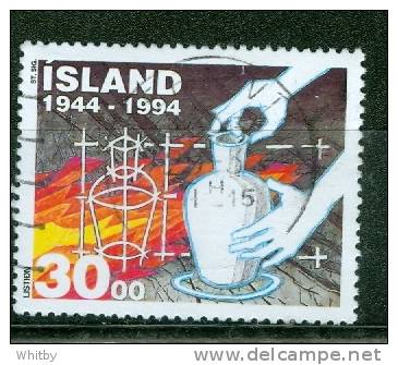 Iceland 1994 30k  Iceland Art And Culture, Crafts #783 - Used Stamps