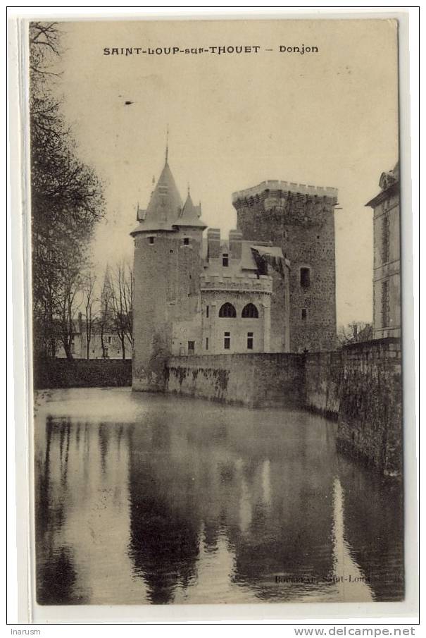 SAINT LOUP LAMAIRE - Le Donjon Du Château - Ed. Bourreal,  N° -- - Saint Loup Lamaire