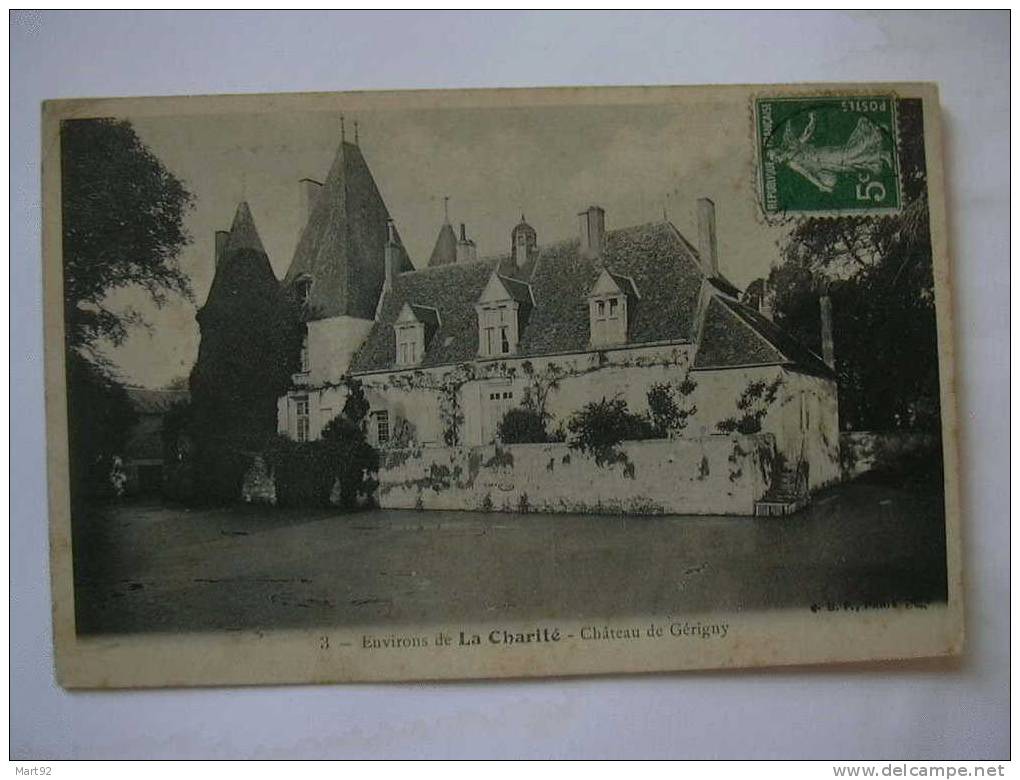 58 Env La Charite Chateau De Gerigny - La Charité Sur Loire