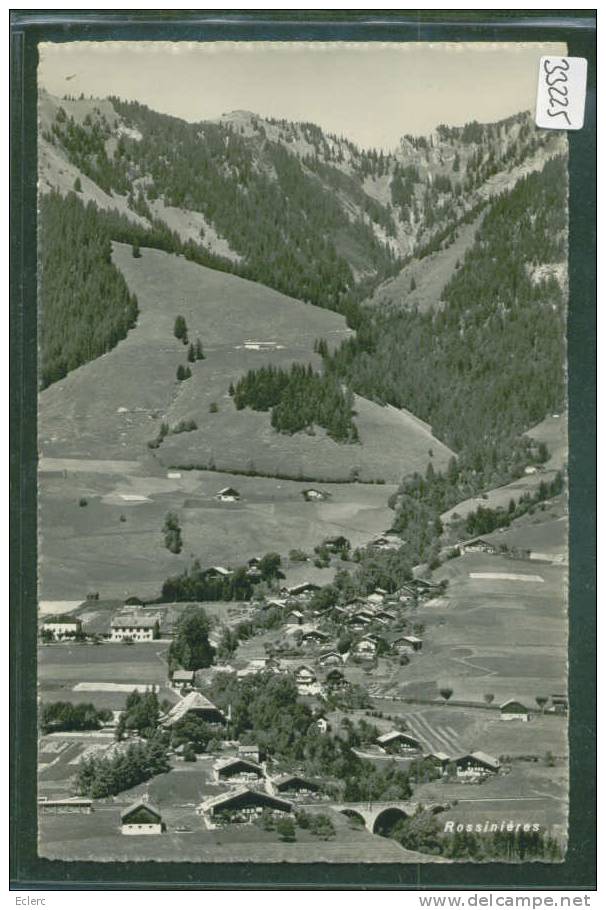 DISTRICT DU PAYS D'ENHAUT ///  ROSSINIERES - TB - Rossinière