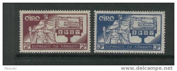 Yvert 71 / 72 * Neufs Charnière MH - Unused Stamps