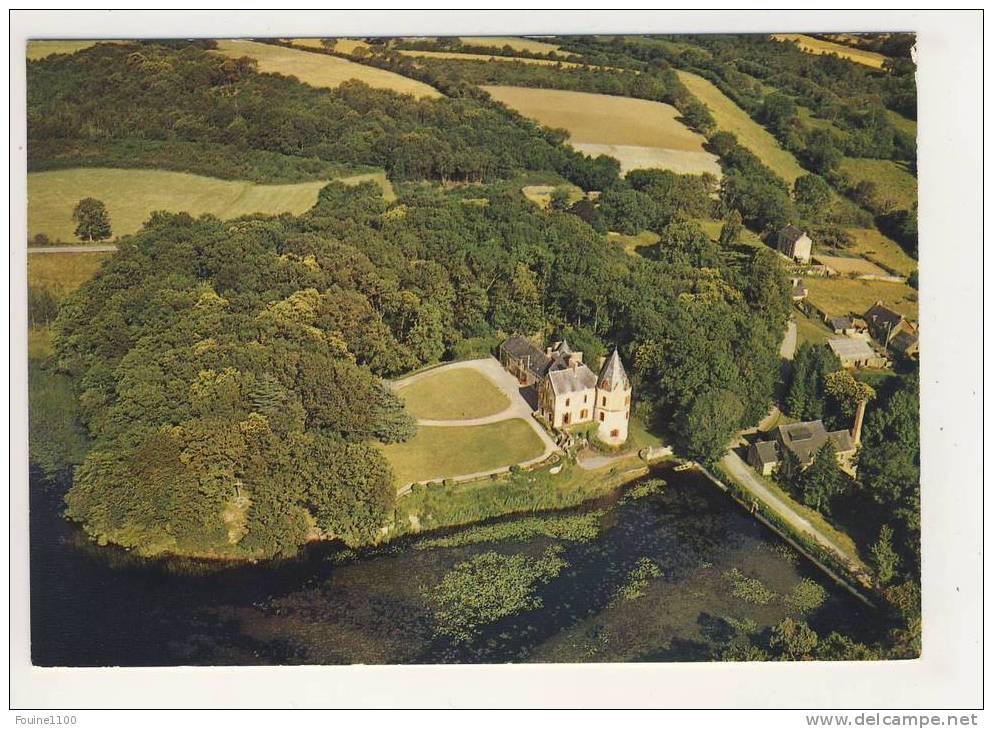 Carte De Missillac Château De La Roche Hervé ( Format 15 X 10,5 Cm En Recto Verso ) - Missillac