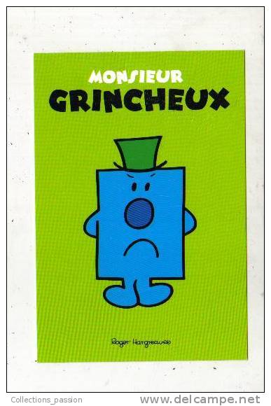 Cp, Bandes Dessinées, Monsieur Grincheux - Comicfiguren