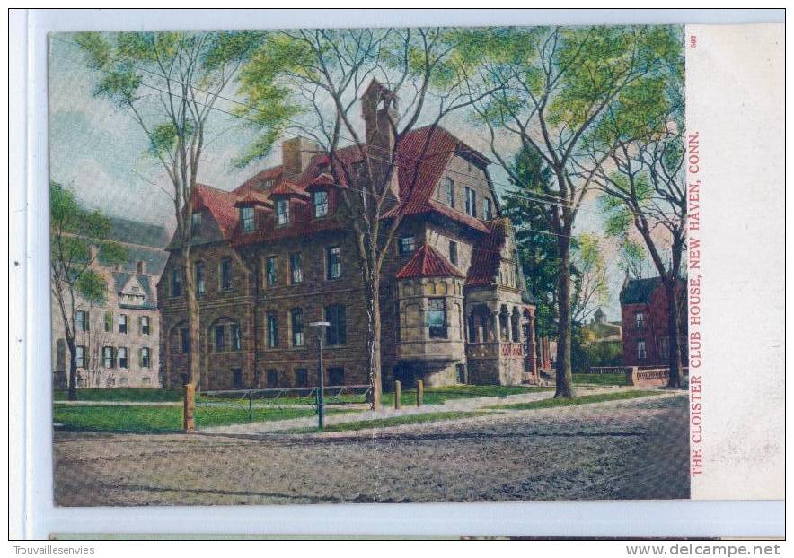 THE CLOISTER CLUB HOUSE, NEW HAVEN, CONN. - New Haven