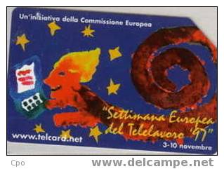 # ITALY 687 Telelavoro ' 97 (31.12.99) 5000   Tres Bon Etat - Publiques Figurées Ordinaires