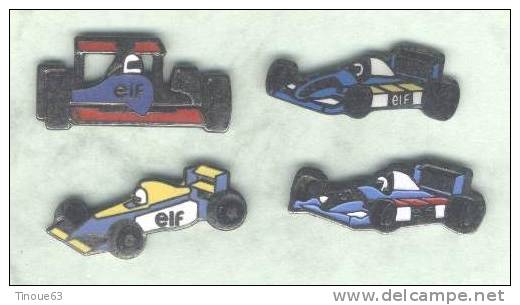 Lot De 4 Pin´s ELF - Formule 1 - F1