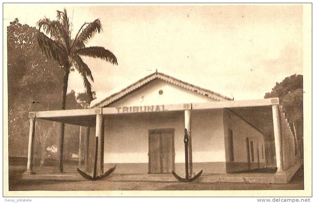 AFRIQUE / OUIDAH / LE TRIBUNAL - Dahomey