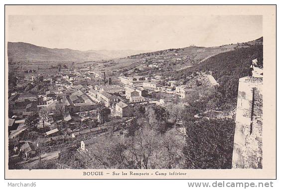 ALGERIE.BOUGIE.SUR LES REMPARTS CAMP INFERIEUR - Bejaia (Bougie)