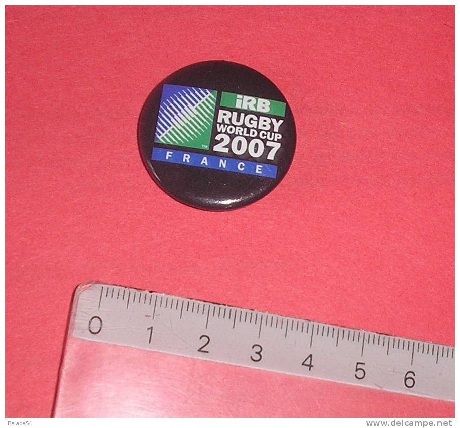 PIN´S épingle BADGE - RUGBY  "FRANCE 2007" Rugby World Cup 2007 - Irb - Rugby