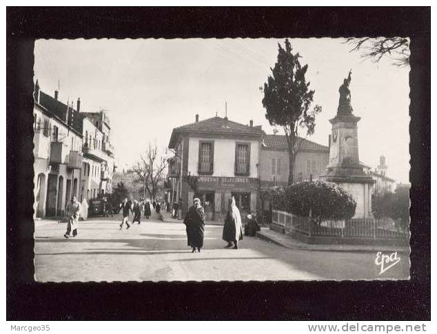 Médéa Monument Aux Morts & Rue Gambetta édit.photo-africaines N° 24 Animée - Medea