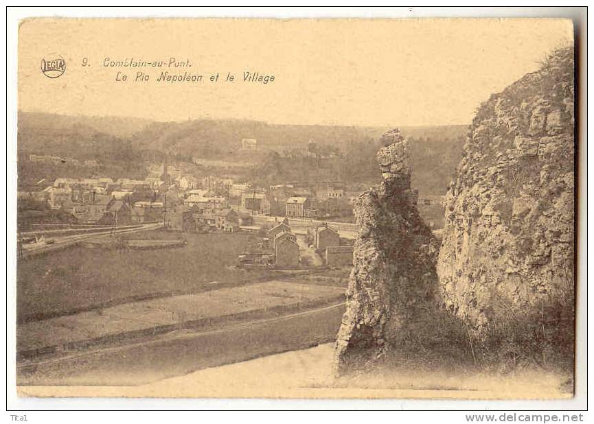 D754 -  Comblain-au-Pont - Le Pic Napoléon Et Le Village - Comblain-au-Pont