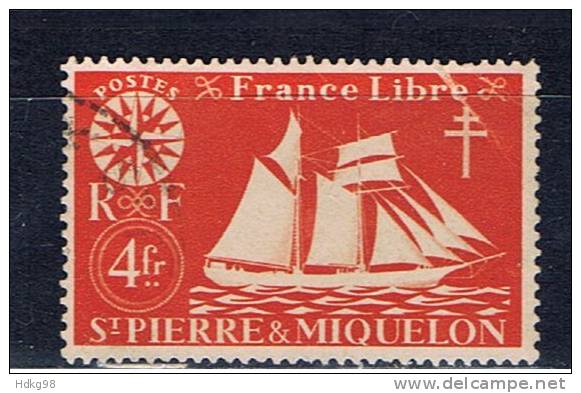 SPM+ Saint-Pierre Et Miquelon 1942 Mi 309 Schiff - Used Stamps