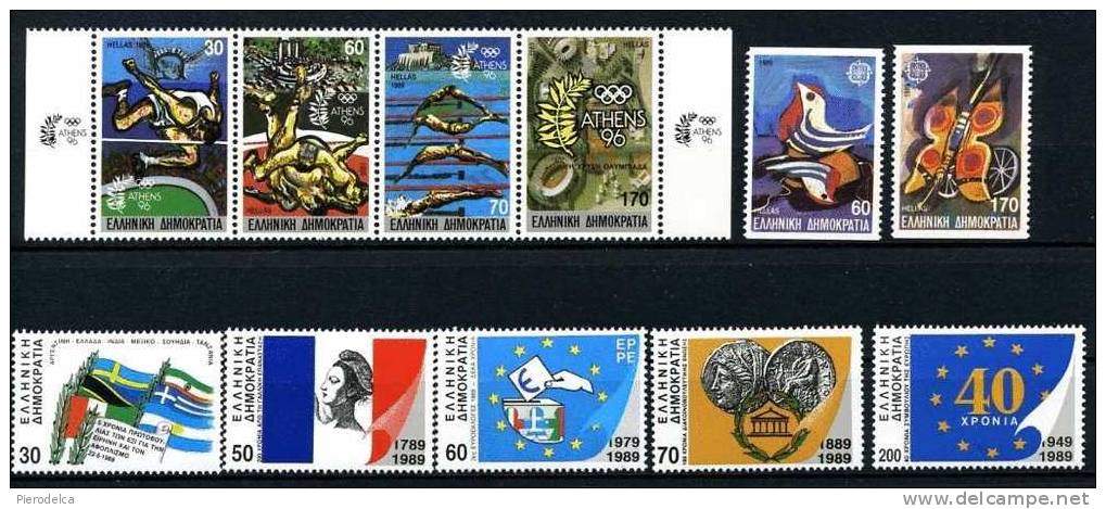 GRECIA 1989 - MNH ** - Unused Stamps