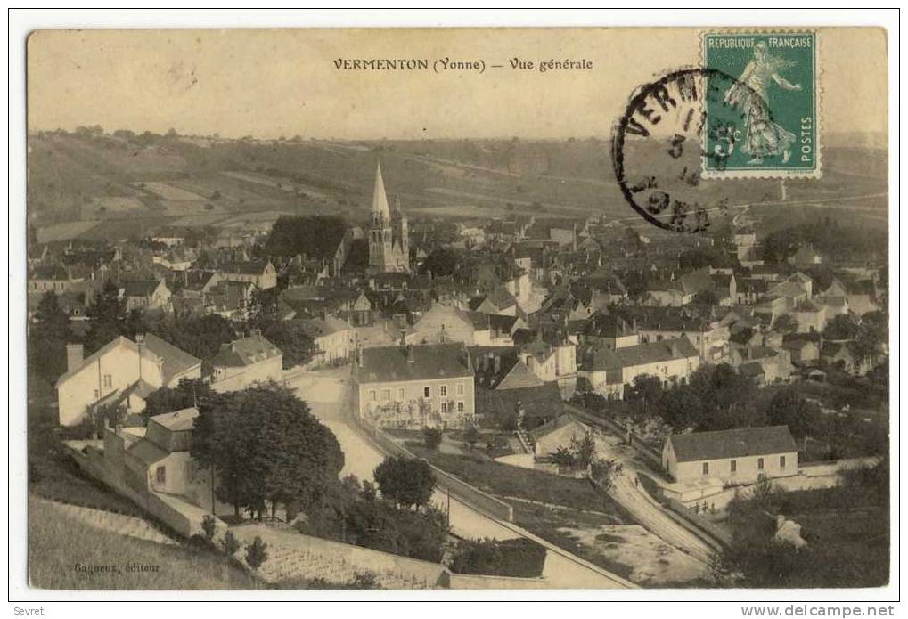 VERMENTON. - Vue Générale. - Vermenton