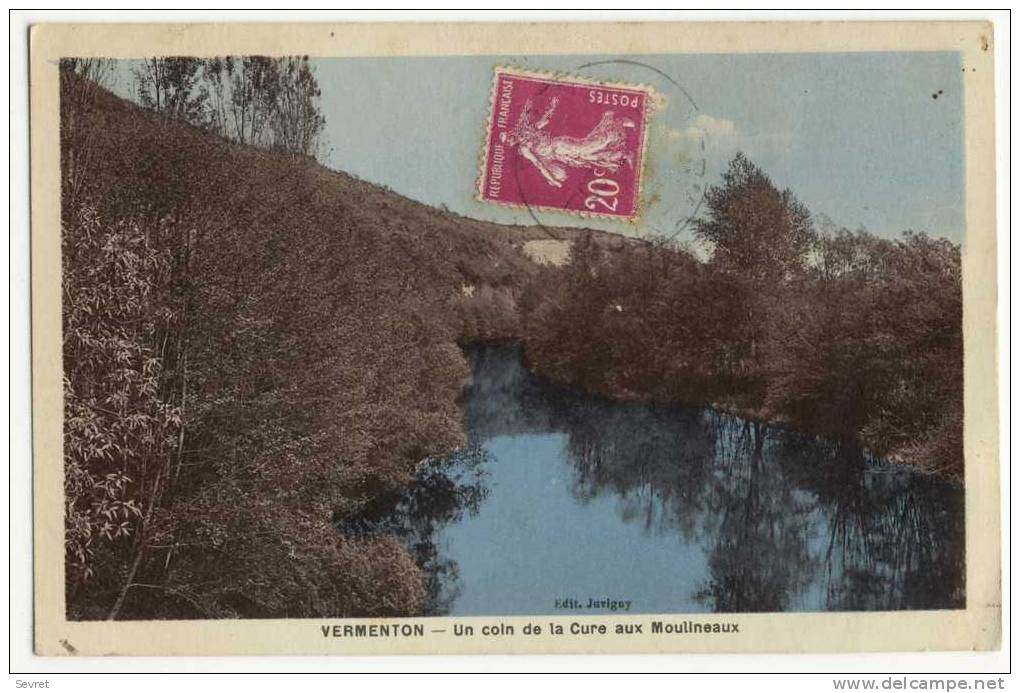 VERMENTON. - Un Coin De La Cure Aux Moulineaux - Vermenton