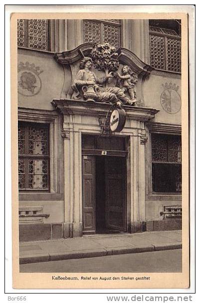 GOOD OLD GERMANY POSTCARD - Leipzig - Kaffeebaum - Cafés