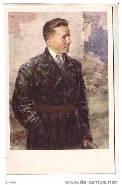 GOOD OLD RUSSIA / USSR POSTCARD 1972 - Soviet Intelligence Agent Nikolai Kuznetsov - War 1939-45