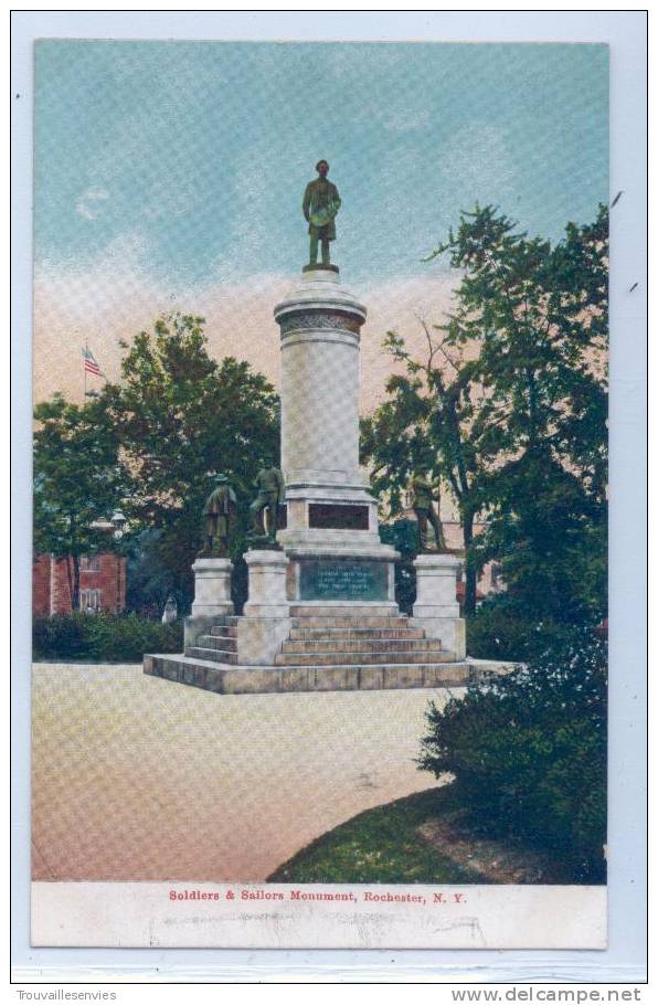 SOLDIERS & SAILORS MONUMENT, ROCHESTER, N. Y. - Rochester