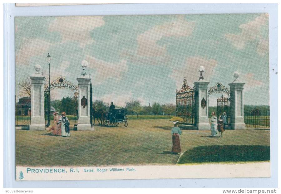 PROVIDENCE, R. I.  - GATES, ROGER WILLIAMS PARK - Providence