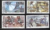 BOP 1978 CTO Stamp(s) Taung Stone Works 29-32 #3277 - Minerals