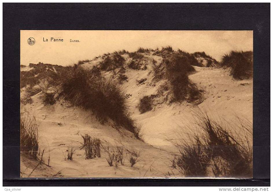 BELGIQUE LA PANNE Plage, Dunes, Vue Générale, Ed Nels, Série Plage 46, 193? - De Panne