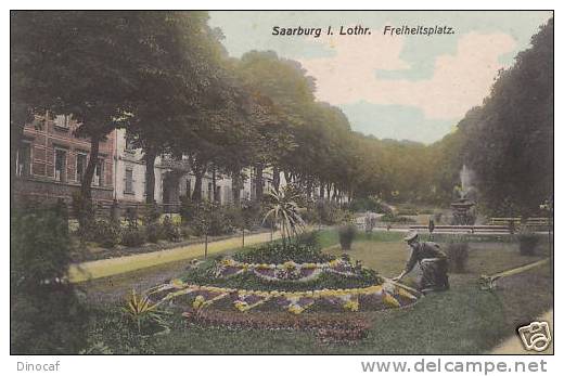 Saarburg I.L., Freiheitsplatz, Col, Gel. 1909, Deutschland - Lothringen