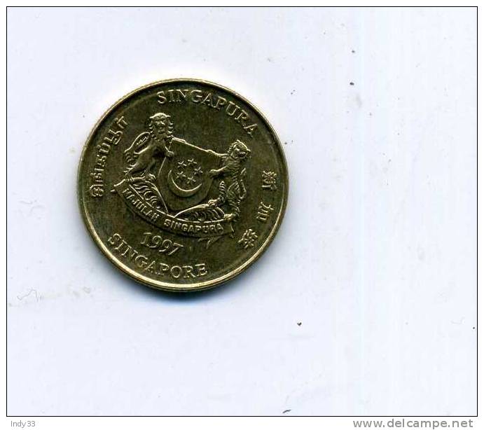 - MONNAIE SINGAPOUR . 5C. 1997 - Singapore